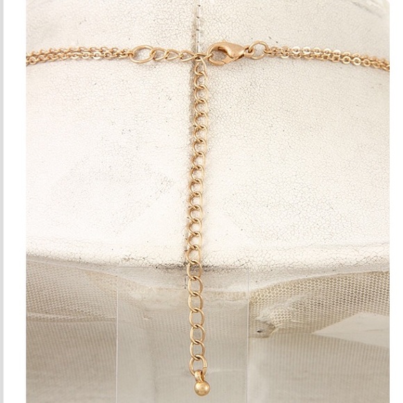 Hammered Horseshoe Pendant Necklace - Picture 2 of 2